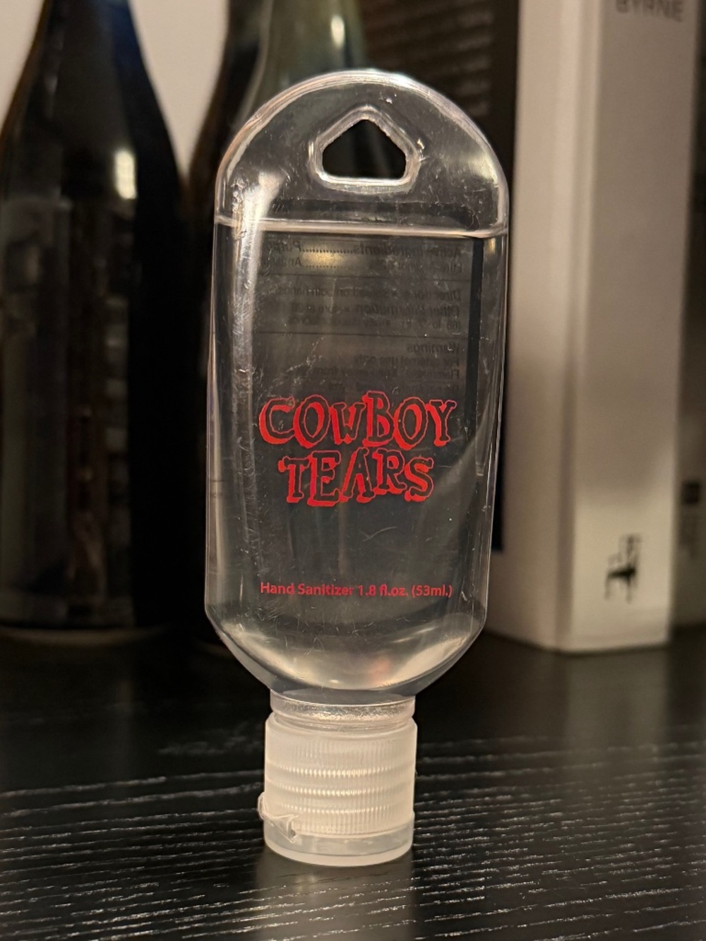 OLIVER TREE 2022 Cowboy Tears 1.8oz Promotional Hand Sanitizer RARE!!